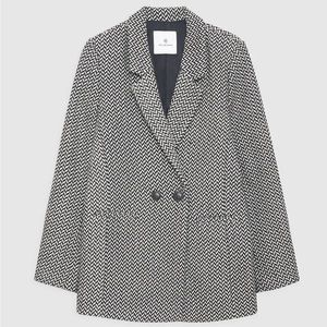 Anine Bing fishbone blazer XS